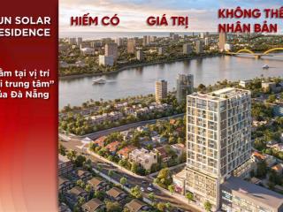 Căn hộ 1pn+1/ 48.8m2 giá 5.428 tỷ mặt tiền đường lê duẩn  sun solar