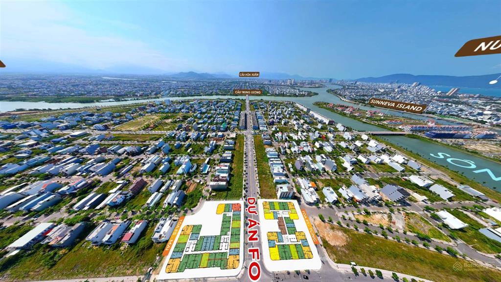 Căn 1pn+1 / 53.8m2 tầng 17 tòa f1 view về tttp đà nẵng và ngắm pháo hoa  fours tower