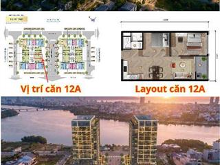 Căn 2PN/59m2 tầng 12 giá từ 2.991 Tỷ - Hòa Xuân - Căn hộ S-Light Tower