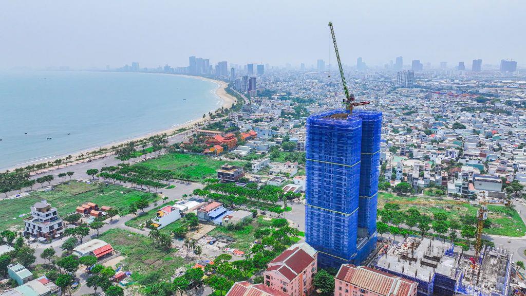 HIYORI AQUA TOWER - Căn góc 2PN full giá 7.975 TỶ view trực diện biển Đà Nẵng 