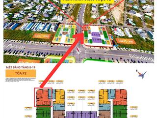 Căn góc 3pn/86.3m2 giá 4.848 tỷ view sông, biển  fours tower  nam hòa xuân đà nẵng