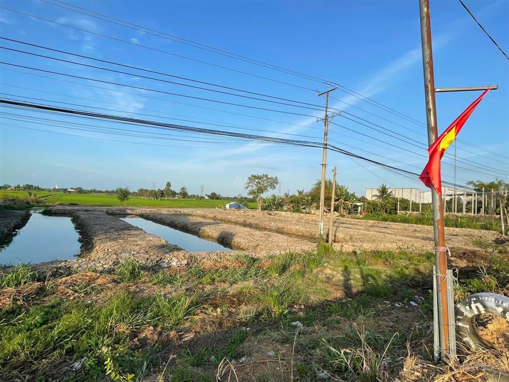 Cần bán đất nền thạnh hoá long an, giá 56 tỷ, diện tích 12391m2, mặt tiền 64m ql62, đường lớn 30m