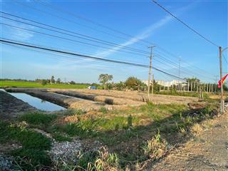 Cần bán đất nền thạnh hoá long an, giá 56 tỷ, diện tích 12391m2, mặt tiền 64m ql62, đường lớn 30m