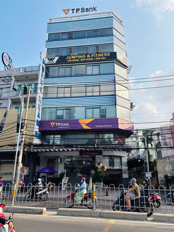 Siêu tốt! tòa nhà góc 2mt lê văn quới  14x25m cn 350m2  hầm 7 tầng  tpbank thuê 350tr  giá 74tỷ