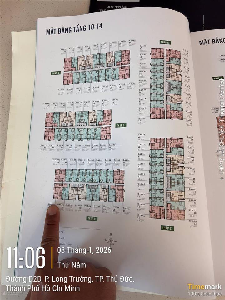 Căn góc 92.6m2, 3pn, dự án mt eastmark, p long trường, tp thủ đức