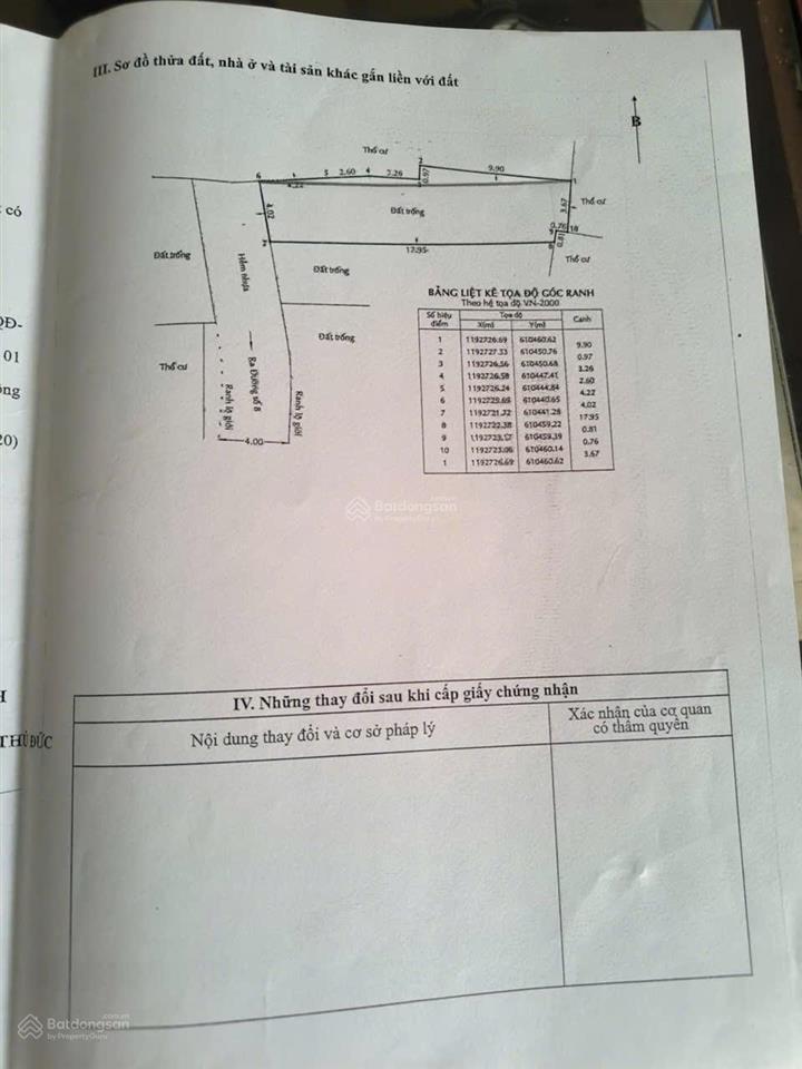 Đất 90m (4x18 hậu 4.2) đường 8, bình trưng tây, q2 (5ty190)