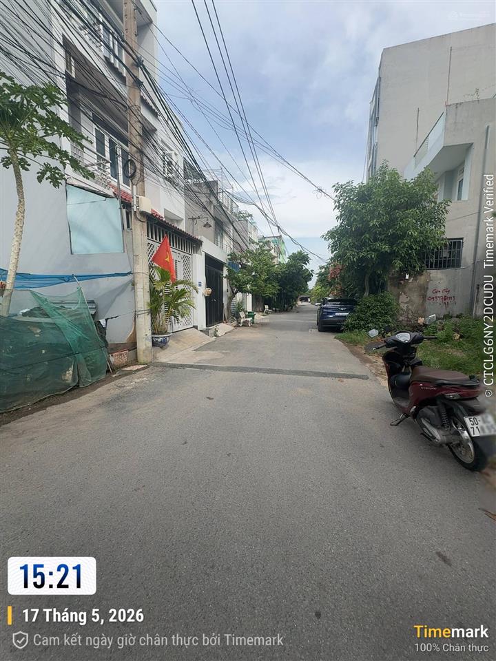 Đất 90m (6x14) lô góc , 41 gò cát , phú hữu , thủ đức (5ty490)