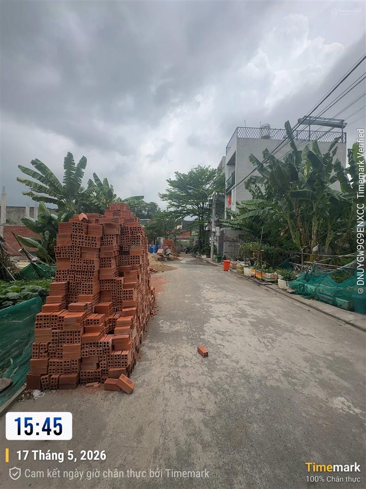  đất 52m (4x13) hẻm 4, đường 119 , nguyễn thị tư , phú hữu , tp thủ đức(3ty599)