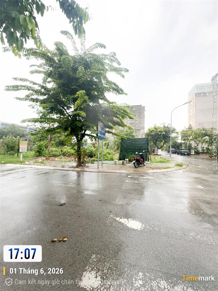 Lô góc, đất, 104m2(7x16m) an phú , q2 (24,99 tỷ)