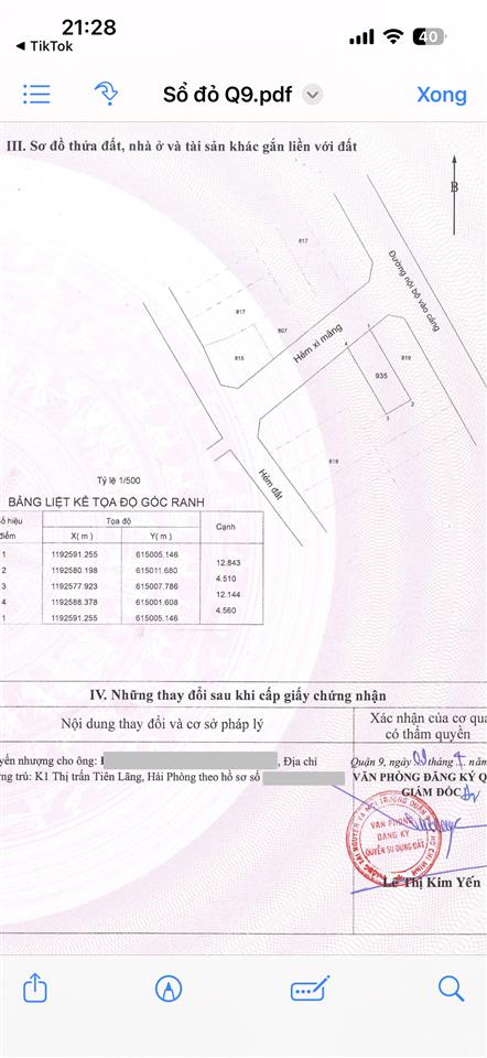 Đất 56m2 (4.5x12.8m) kdc gò cát, phú hữu, thủ đức (3tỷ790)