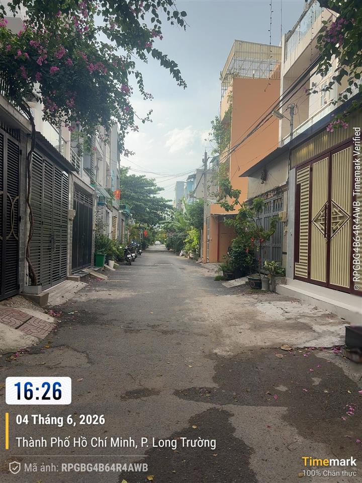Nhà 66m2 (5.2x13) kdc gò cát, phú hữu, thủ đức (4tỷ290)
