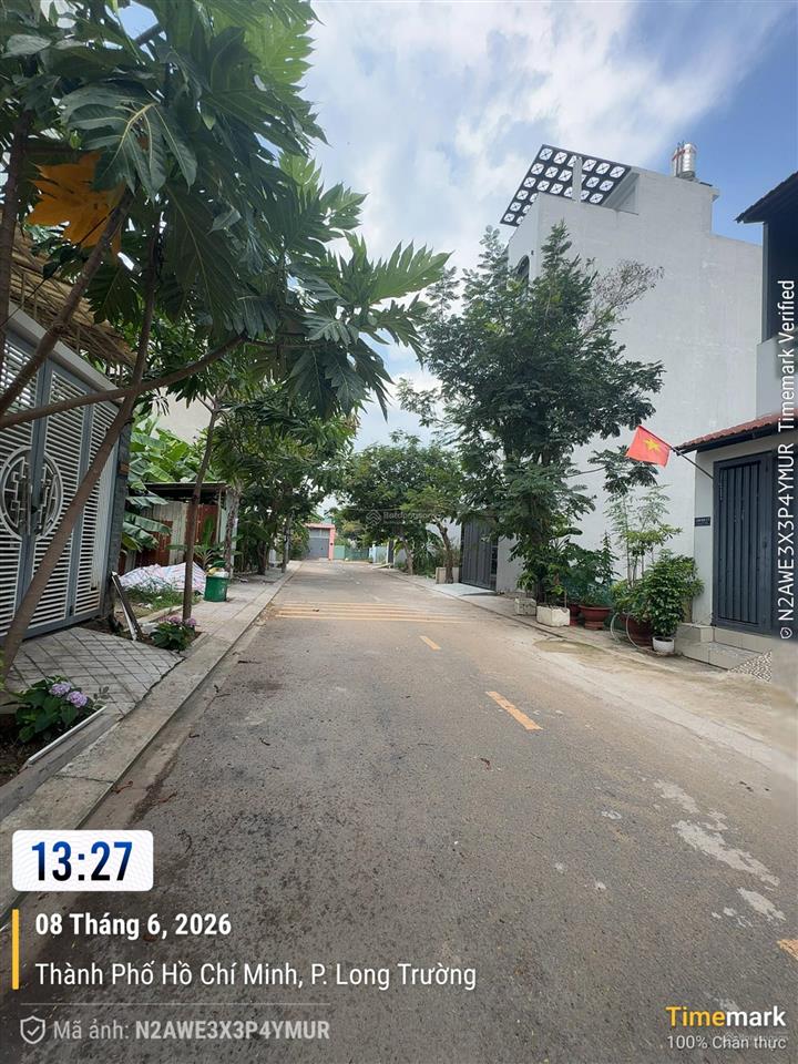Đất 52m2 (4x13m) đường 1, long trường, thủ đức (3tỷ499)