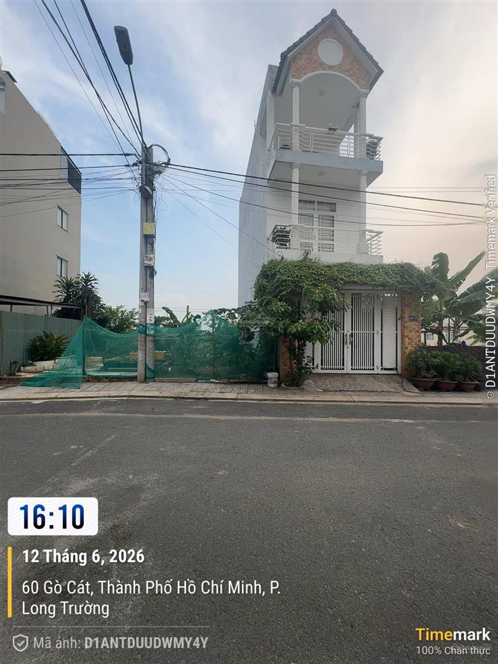 Đất 55m2 (4x14m) gò cát, phú hữu, q9 (4,19 tỷ)