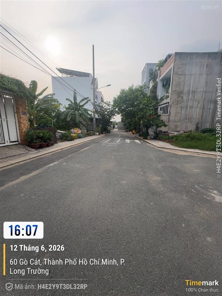 Đất 55m2 (4x14m) gò cát, phú hữu, q9 (4,19 tỷ)