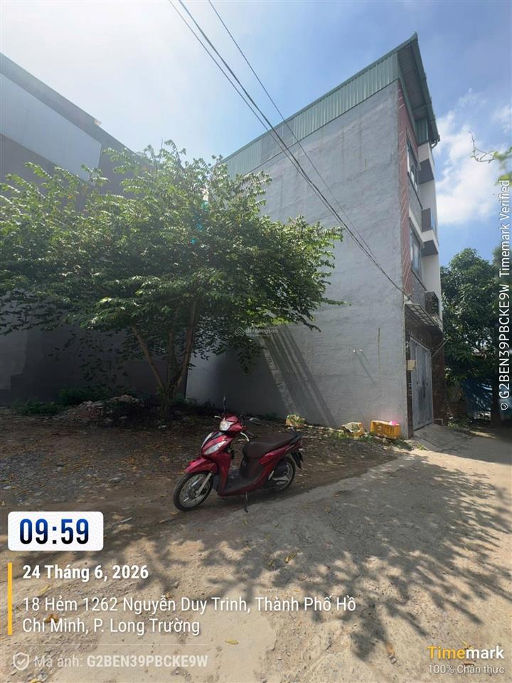 Đất 52m2 (5.5x10m) 1286 nguyễn duy trinh, long trường, q9 (3tỷ290)