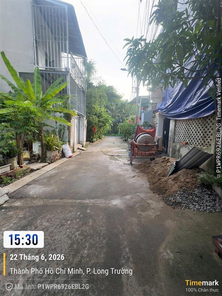 Nhà 2 tầng, 55m (4.3x12.7) đường trường lưu, quận 9 (4 tỷ 650 triệu)