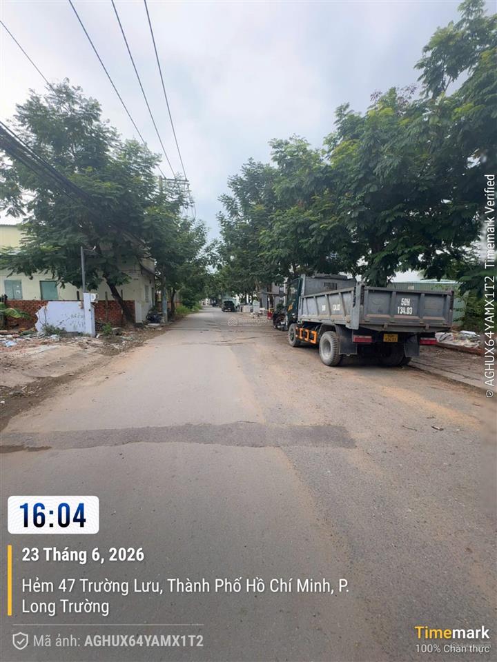Đất 60m (4x15) sát mt trường lưu, long trường , q9 (4ty290)