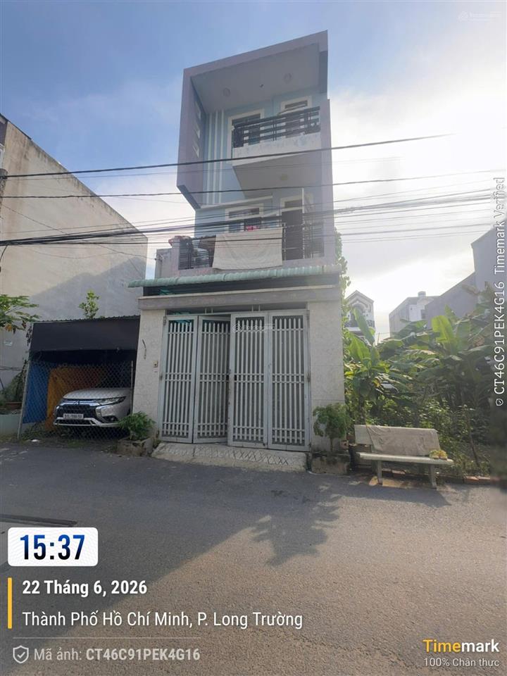 Nhà 3 tầng, 51m (4.2x12) kdc trường lưu, q9 (4ty790)
