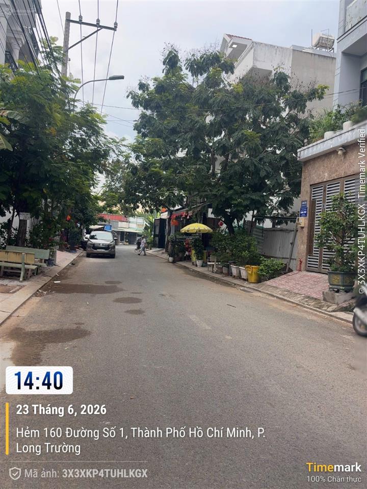 Nhà 2 tầng, 52m (4x13) đường 1, long trường, q9 (5ty690)