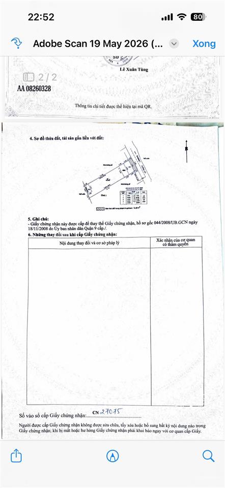 Nhà c4 103m2 (5x22) đường 1, long trường, q9 (5tỷ590)