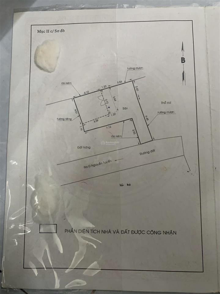 Nhà 3 tầng, 52m (6x9) nguyễn tuyển, bình trưng tây, q2 (5ty390)