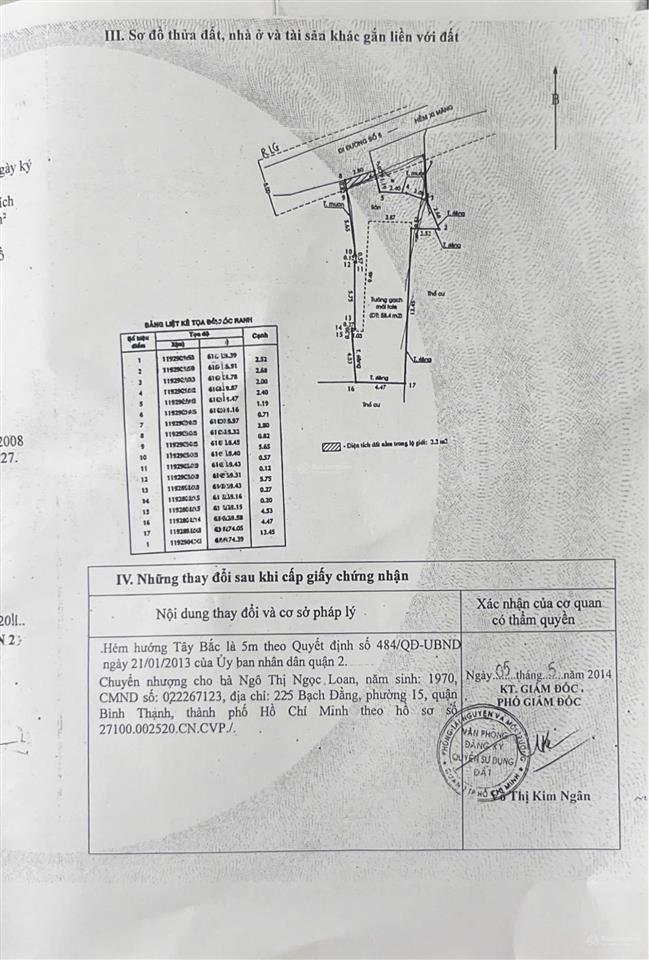 Nhà 102m (4.5x21) đường 5, bình trưng tây, q2 (5 tỷ 890 triệu)