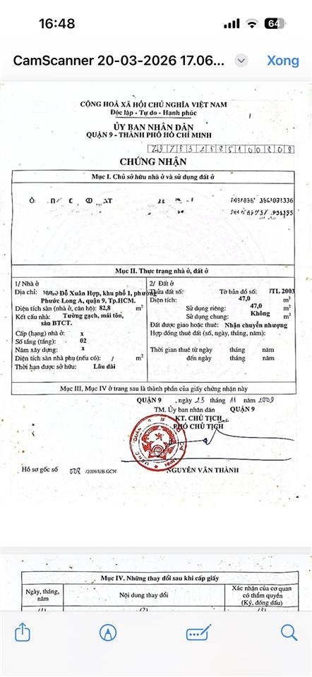 Nhà 2 tầng, 47m2 (4.5x11) phước long a, đỗ xuân hợp, q9 (4tỷ020)