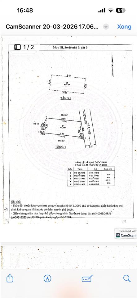 Nhà 2 tầng, 47m2 (4.5x11) phước long a, đỗ xuân hợp, q9 (4tỷ020)