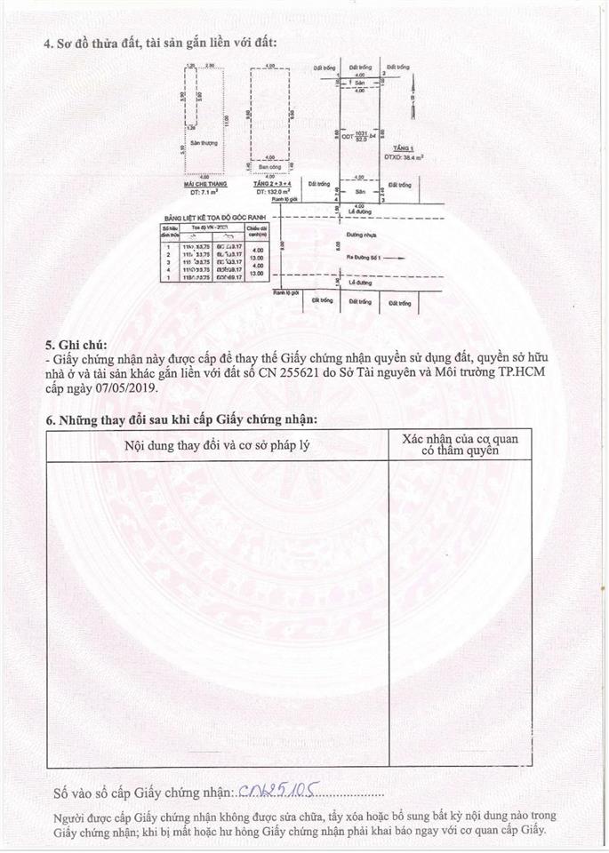 Nhà 5 tầng, 52m (4x13) kdc tín hưng, đường 1, long trường, q9 (5ty280)
