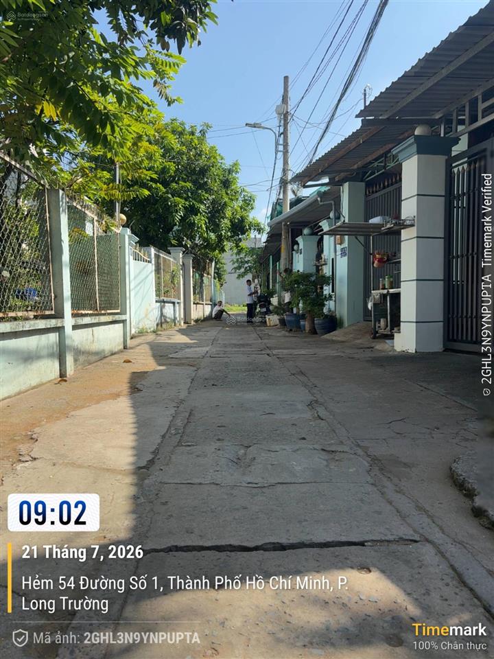 Đất 68m2 (4.9x14m) đường 1, long trường, q9 (3 tỷ 850 triệu)