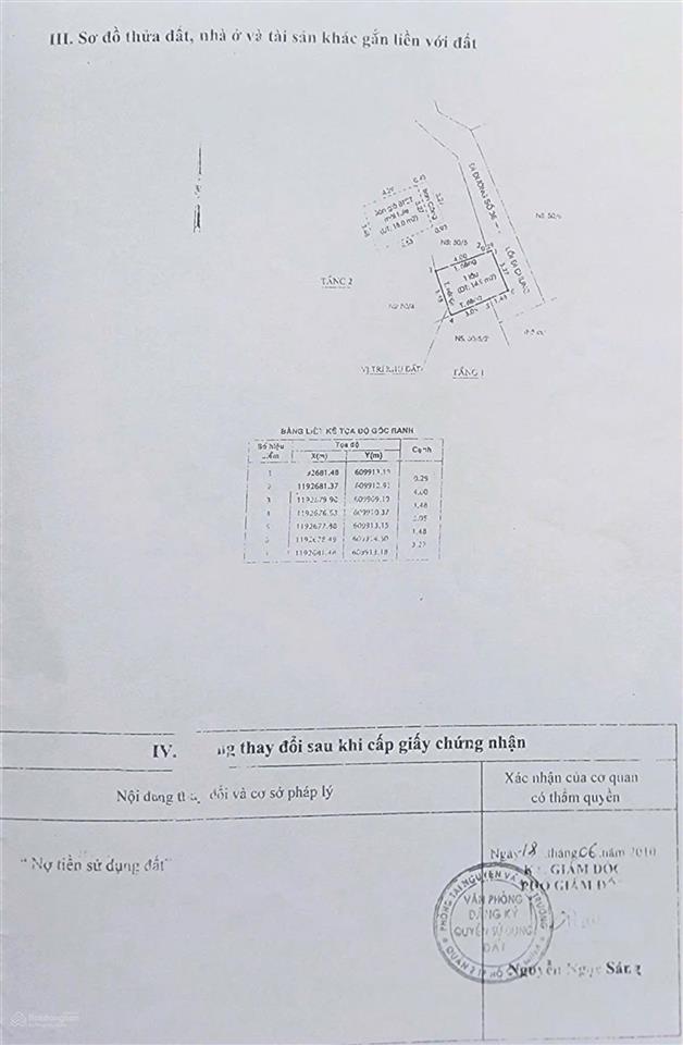 Nhà 2 tầng, 15m (3.3x4.5) ds 36, bình trưng tây, q2 (1tỷ690)