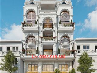 Mặt phố  đàm quang trung  long biên  vỉa hè  kinh doanh  duplex 8 tầng  nội thất cao cấp