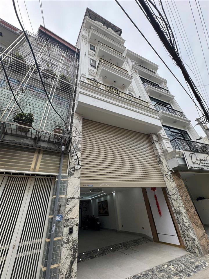 Bán nhà riêng phố trạm long biên  89m2 8 tầng ô tô tránh full nội thất gần aeon long biên, giá rẻ