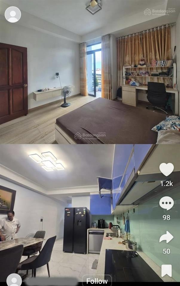 Cho đại gia đình  5pn  nhà trương đăng quế  gần cv gia định  chỉ 7,69 tỷ đồng