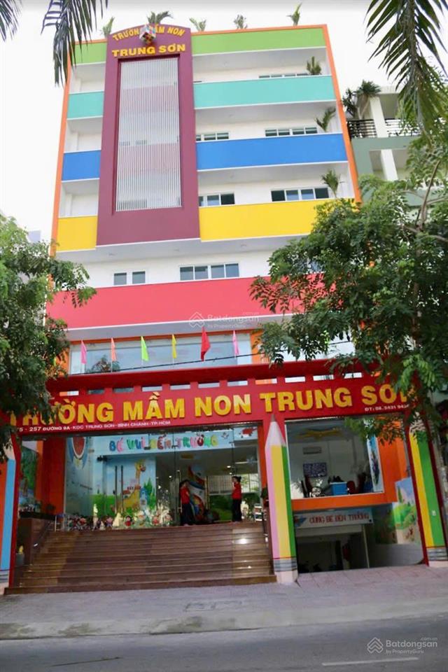 Siêu phẩm tòa nhà mặt tiền kdc trung sơn, hầm + 6 tầng, dt 12x20 (dtcn 240m2), giá 65 tỷ