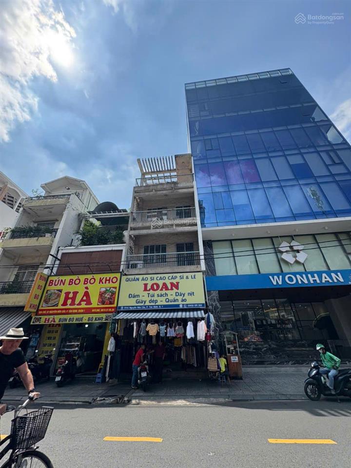 Bán nhà mt 59a nguyễn hữu cầu p. tân định quận 1 dt 4.6 x 22m, trệt, 4 lầu. giá 38 tỷ (tl)