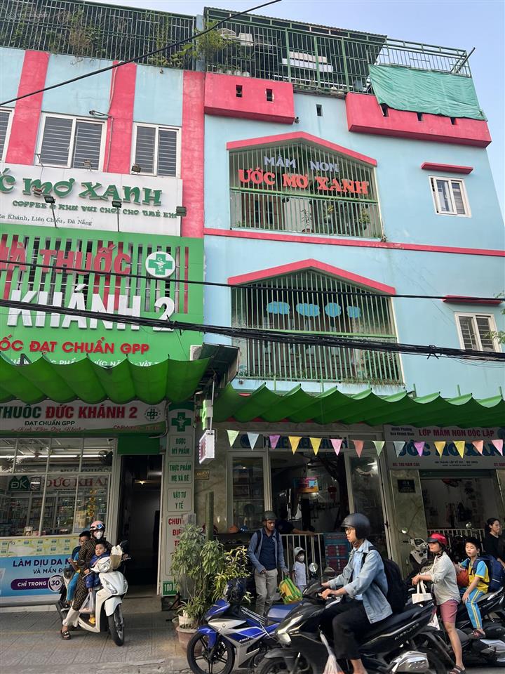 Gần 400m2  ngang 12m  2mt kinh doanh trước  sau đường (10m5 và 7m5) trung tâm hoà khánh 1x tỷ