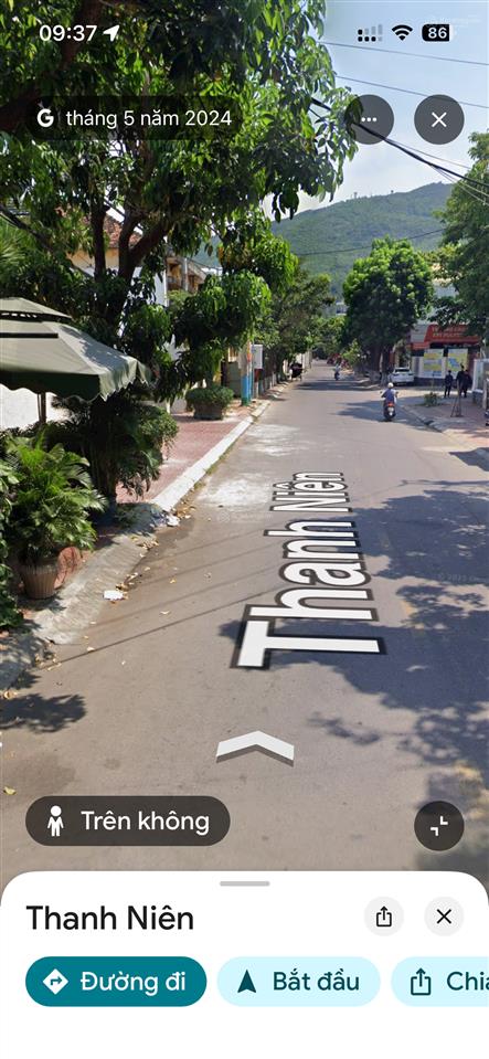 Đất bán lô góc kinh doanh mặt đường thanh niên. dt 46m2 ngang 7m. giá 4 tỷ xx