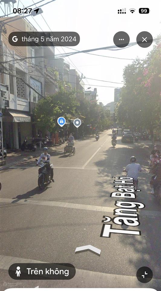 Bán nhà 3 tầng ngay ngã tư mặt tiền tăng bạt hổ, dt 58m2, giá 6tỷ *