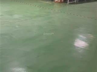 Cho thuê kho hoàng quốc việt 1.400m² sàn epoxy container hoạt động 24/7