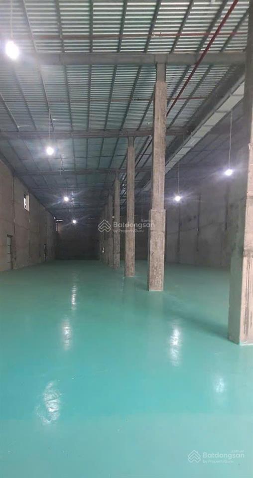 Cho thuê kho xưởng phạm hùng, nhà bè 813m² container 24/7