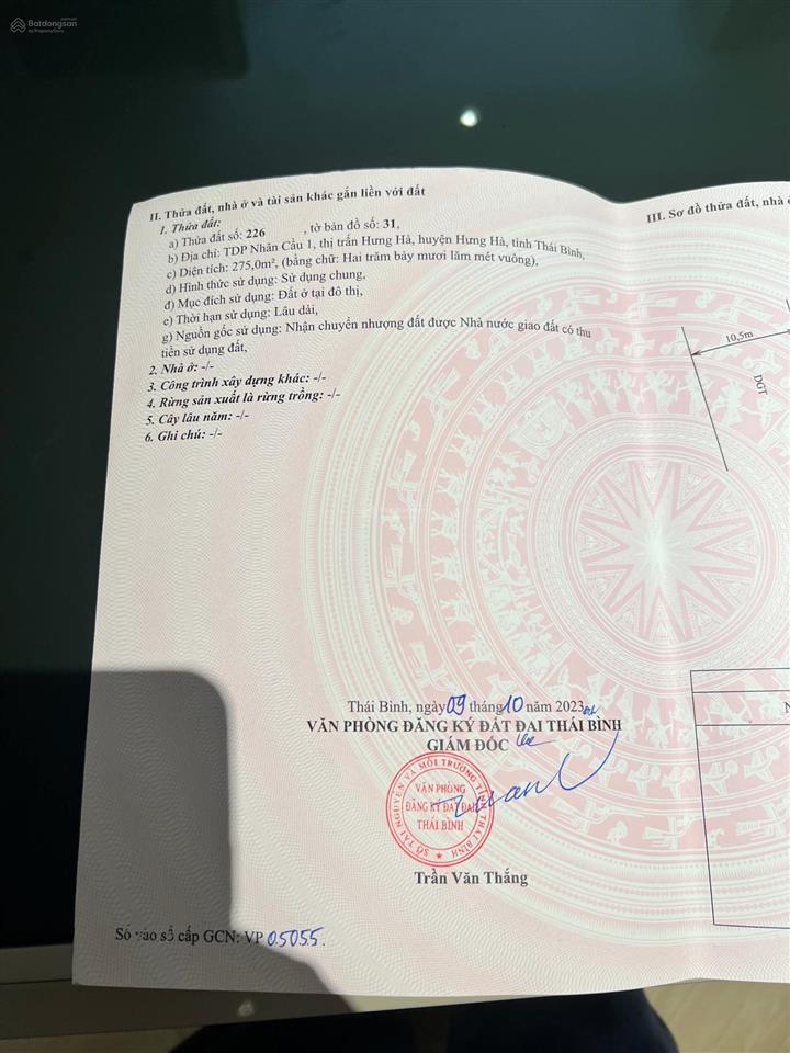 Chính chủ cần bán khu 379 hưng hà