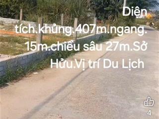 Cách đường chính 30m.mặt tiền 15m.xây villa homestay nhà lưu trú và nhiều loại hình kinh doanh khác
