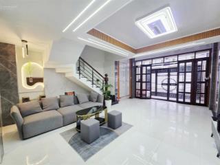 Nhà lạc long quân, p.hòa bình, dt 4,3m x 8,55m nở hậu 5,4m nhà 4 tầng, giá 8,7tỷ