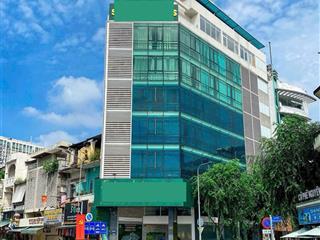Bán 69 tỷ góc 2 mặt tiền trần hưng đạo dt 5,5x22m, hầm + 8 tầng + sân thượng, hđ thuê 220tr/th