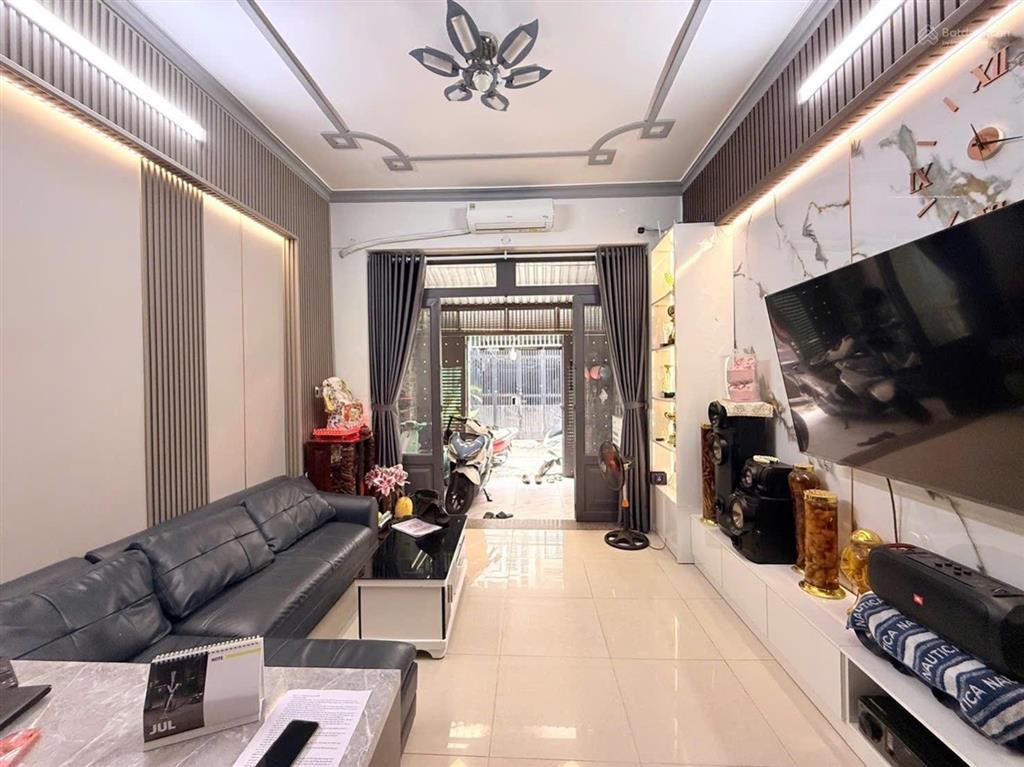 Phan huy ích hẻm xe tải  3 tầng  417m  7,6 tỷ