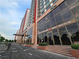 Cho thuê shophouse khối đế thông tầng 1 + 2 cụm chung cư khai sơn city  nguyễn gia bồng long biên