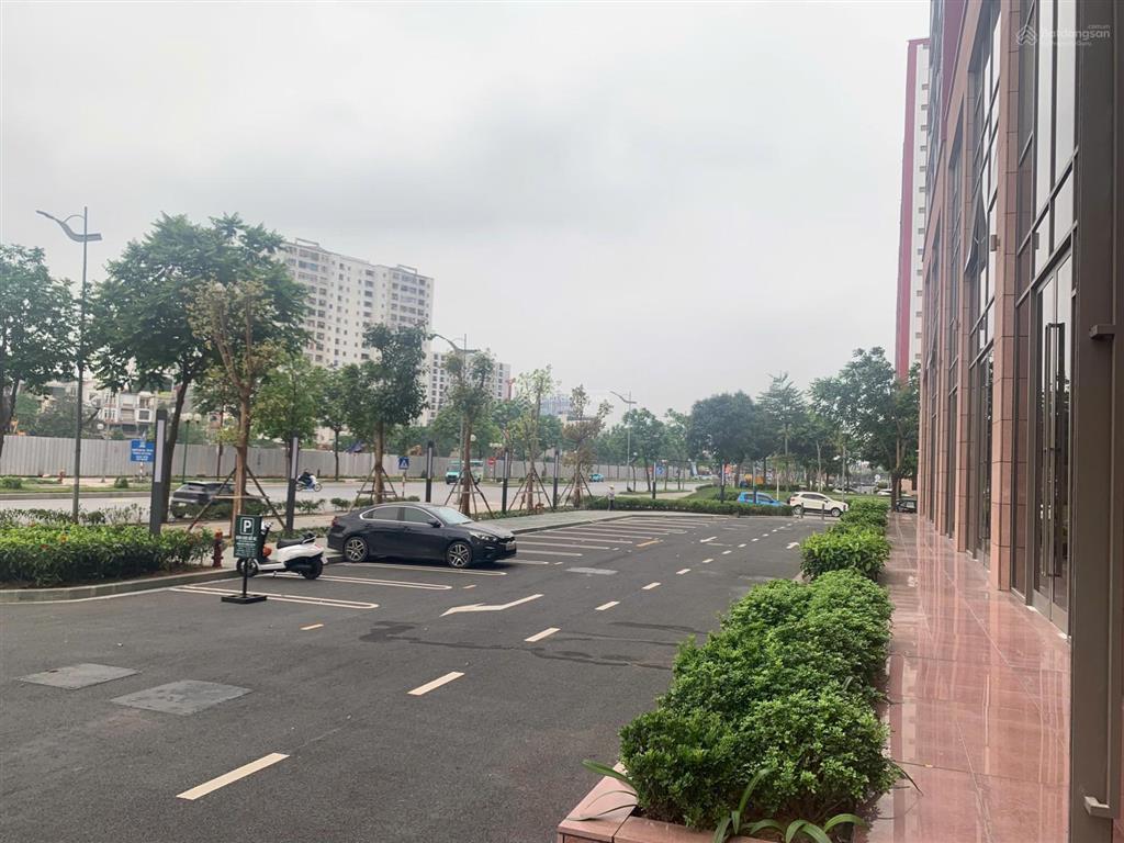 Cho thuê shophouse khối đế thông tầng 1 + 2 chung cư khai sơn city  nguyễn gia bồng long biên