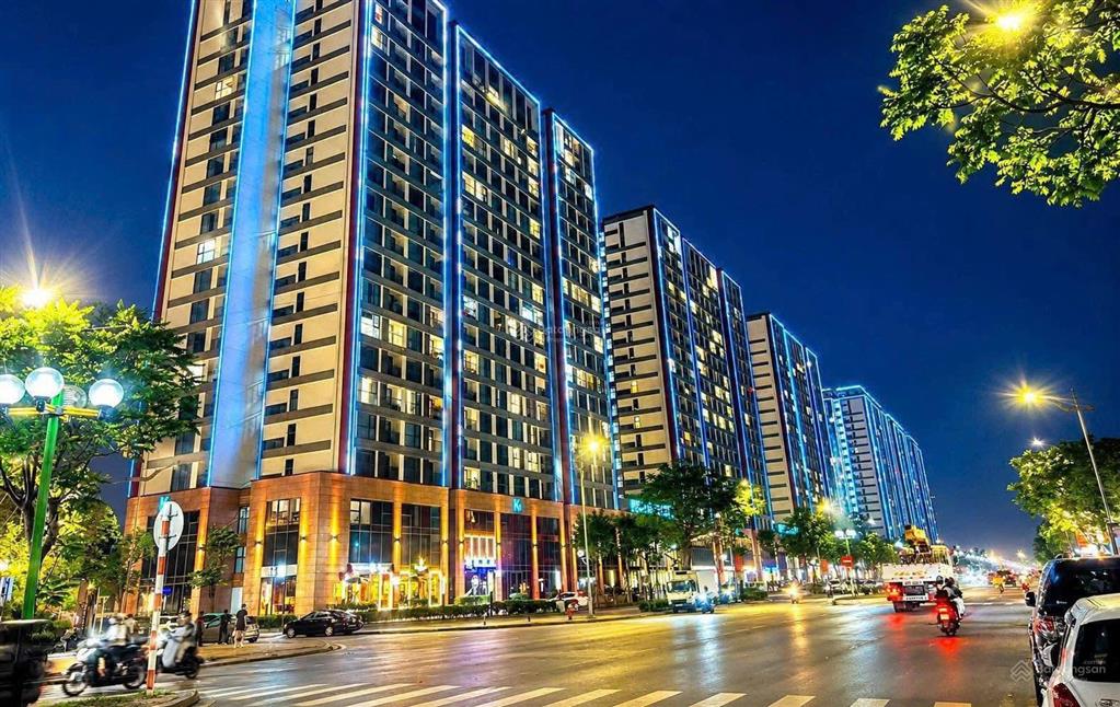 Cho thuê shophouse khối đế thông tầng 1 + 2 chung cư khai sơn city  nguyễn gia bồng long biên