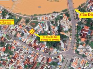 Bán 2 lô đất thổ cư, sổ hồng riêng, tổng diện tích 245m2, đường nguyễn trường tộ